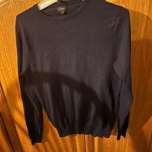 J. Crew Men's Dark Blue Crewneck Sweater